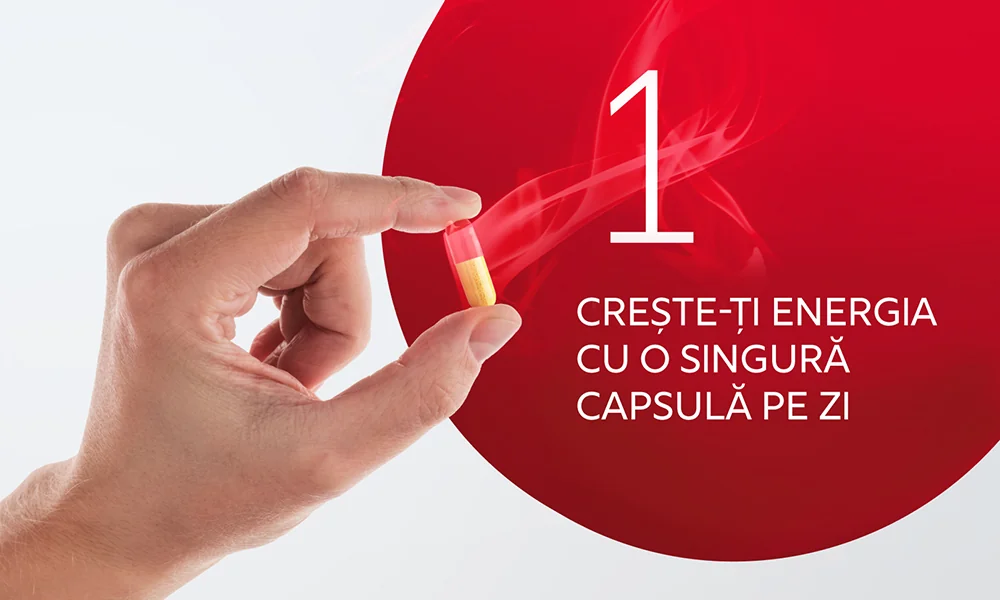 Creste-ti energia cu o capsula pe zi