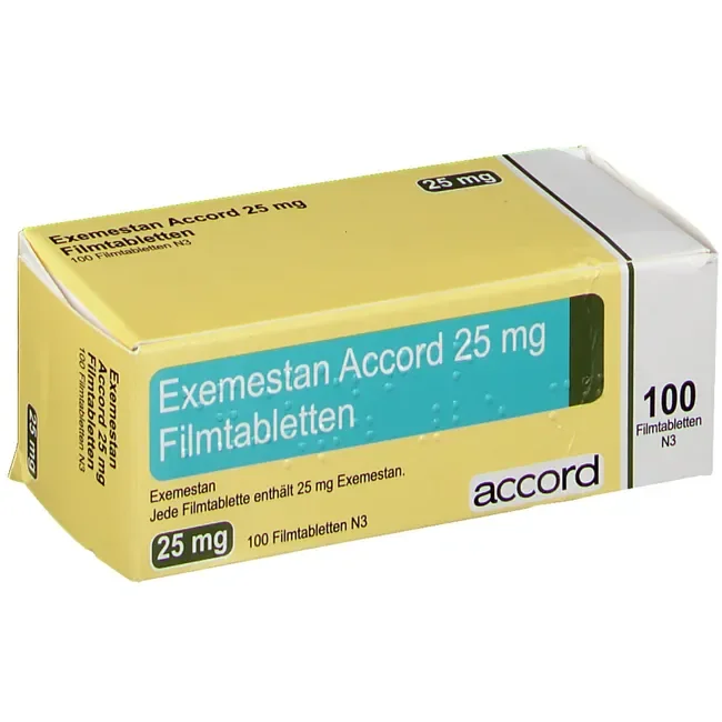 Exemestan 25mg, 30 comprimate filmate, Accord
