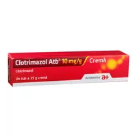 Clotrimazol crema, 35 g, Antibiotice
