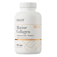 Colagen marin cu acid hialuronic si vitamina C, 120 capsule, OstroVit