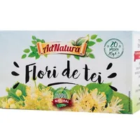 Ceai de tei flori, 20 plicuri, AdNatura