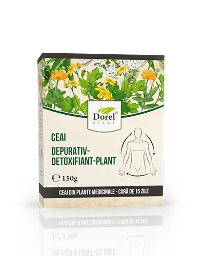 Ceai Depurativ-detoxifiant-plant, 150g, Dorel Plant