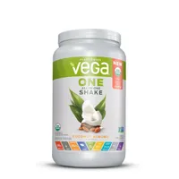 Proteina vegetala cu aroma de cocos si migdale One All-In-One Nutritional Shake, 687g, Vega