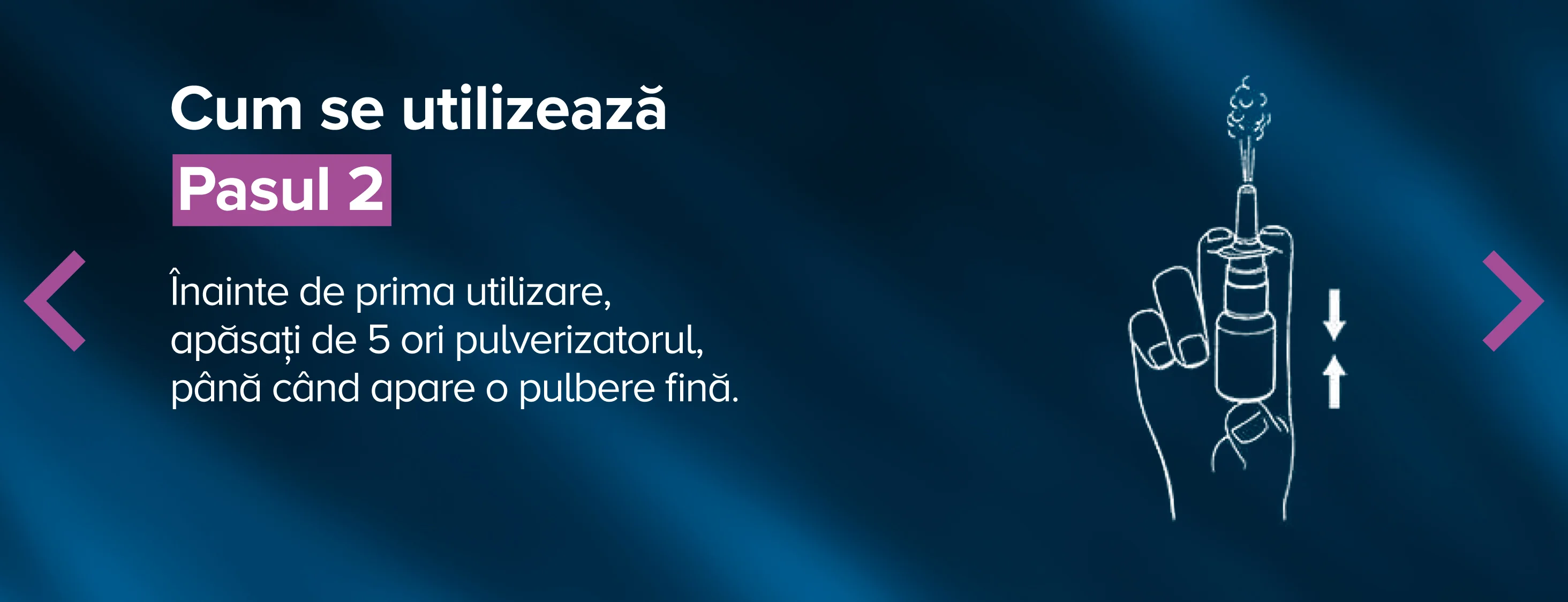 Mod de utilizare - Pasul 2