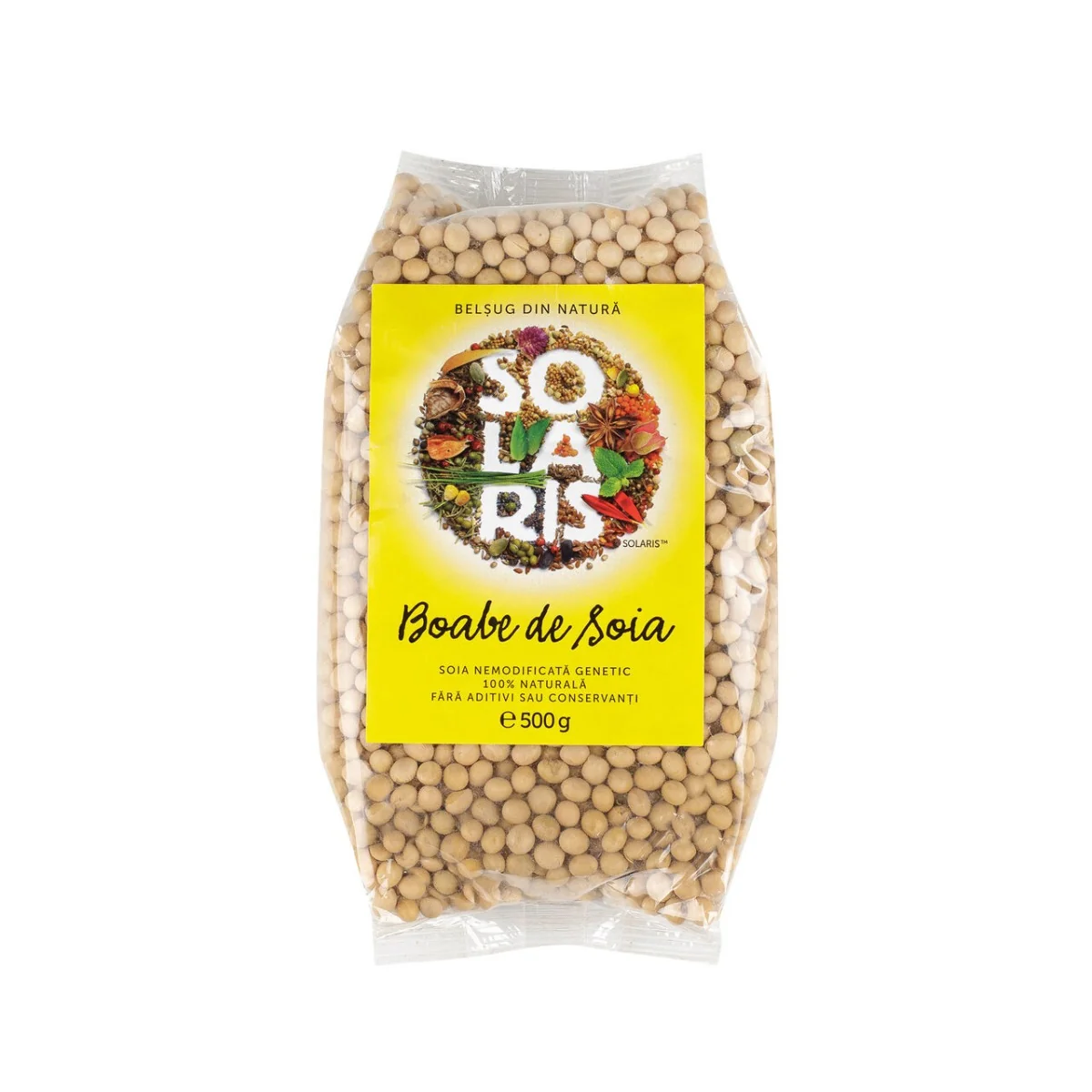 Boabe de soia, 500g, Solaris