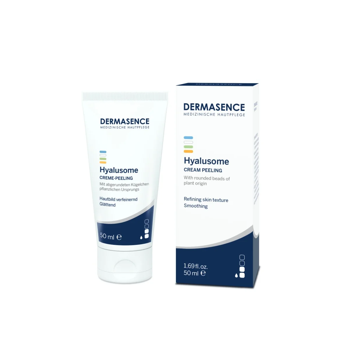 Crema exfolianta pentru fata Hyalusome, 50ml, Dermasence