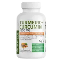Turmeric Curcumin 1500mg, 90 capsule, Bronson Laboratories