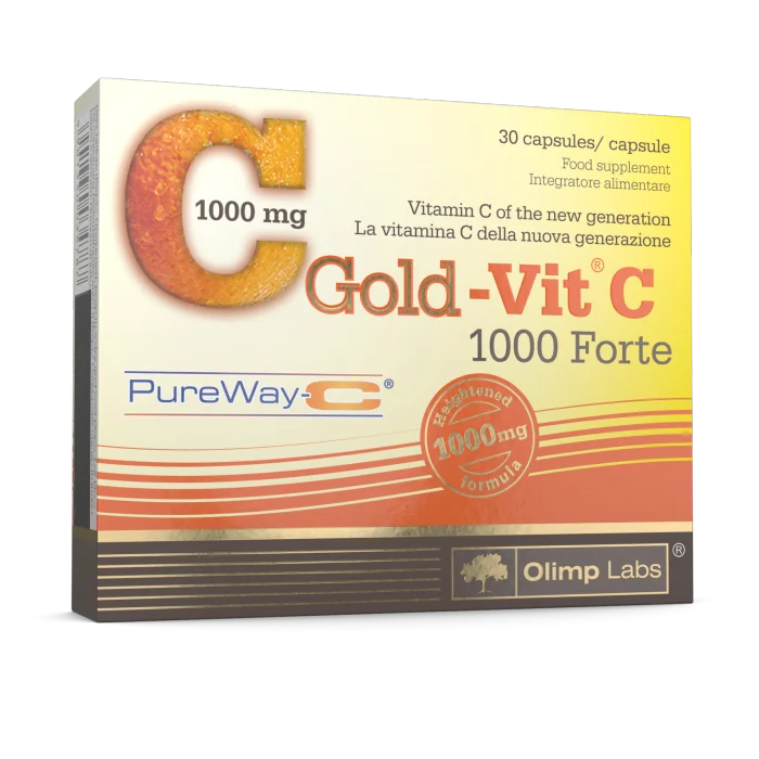 Vitamina C 1000 Forte Gold, 30 capsule, Olimp Labs