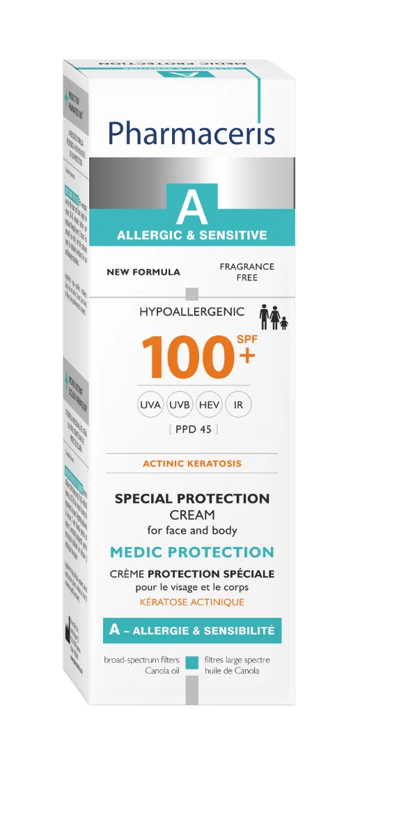 Crema cu protectie speciala SPF100+ A, 75ml, Pharmaceris