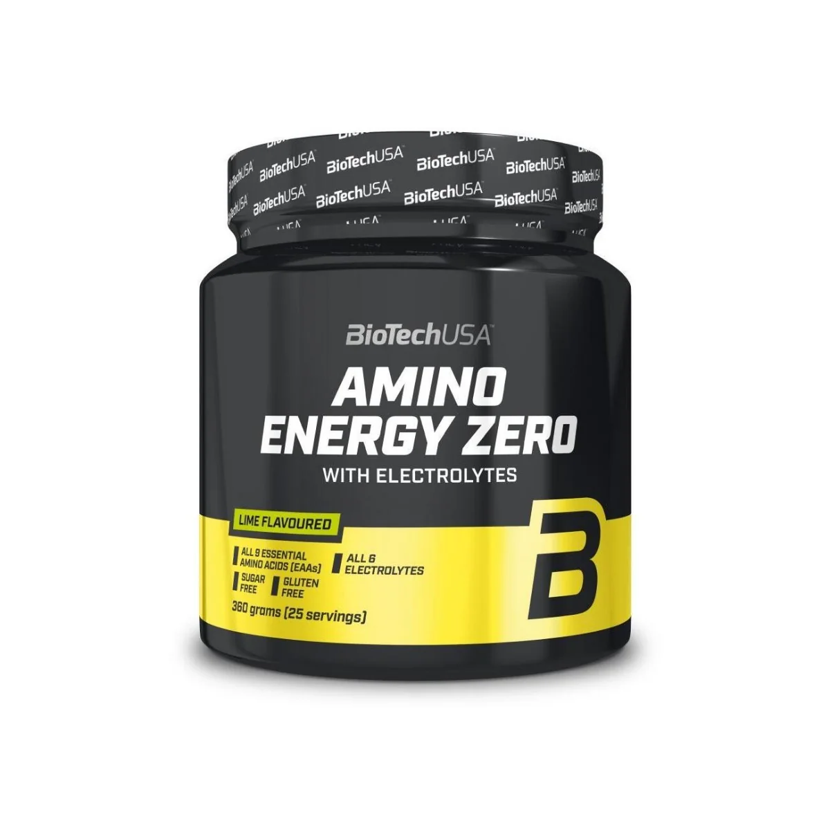 Pudra cu electroliti si aminoacizi cu aroma de lamaie, 360g, BioTechUSA