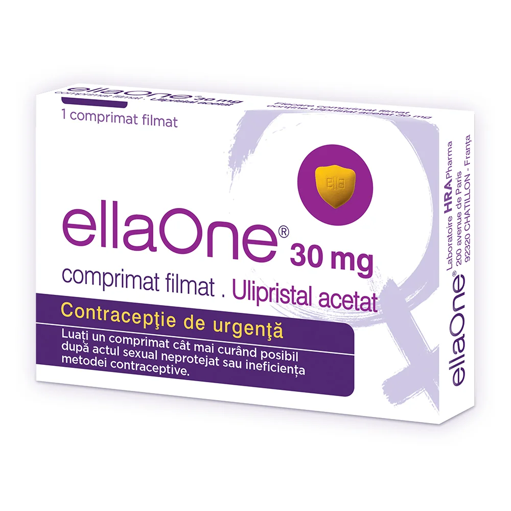 EllaOne 30mg, 1 comprimat, Hra Pharma