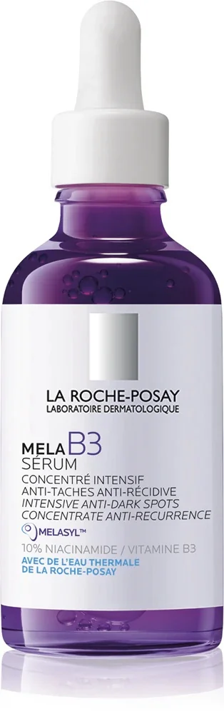 Ser concentrat intensiv pentru corectare pete pigmentare cu efect anti-recurenta pentru orice tip de ten Mela B3, 50ml, La Roche-Posay