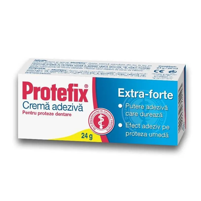 Protefix Extra-Forte crema adeziva, 24g, Queisser Pharma
