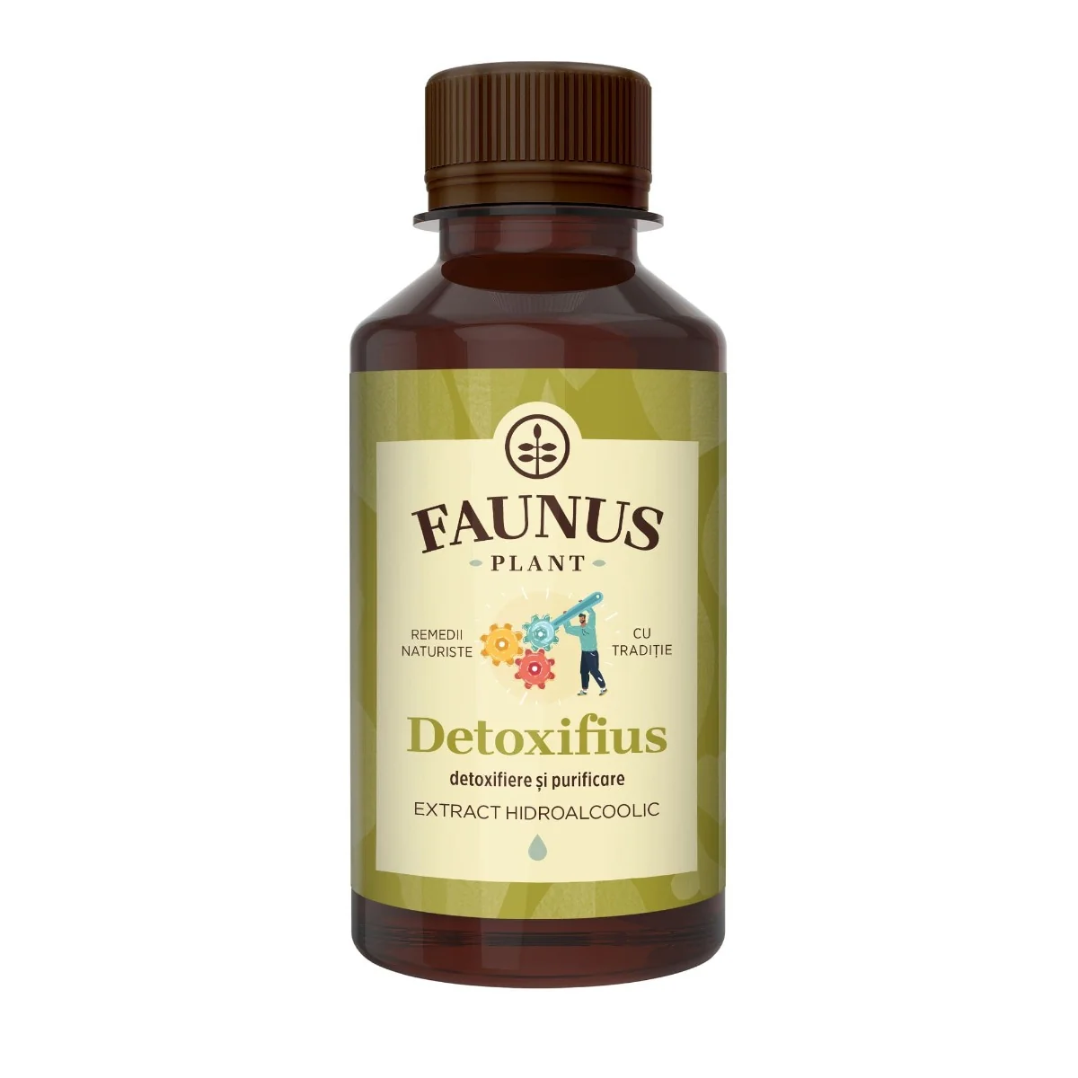 Tinctura detoxifiere Detoxifius, 200ml, Faunus Plant