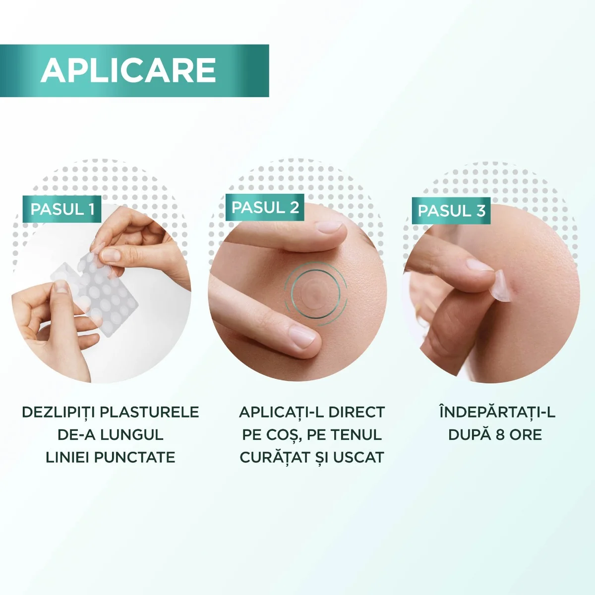 Plasturi hidrocoloidali Pure Active pentru cosuri, 8 bucati, Garnier