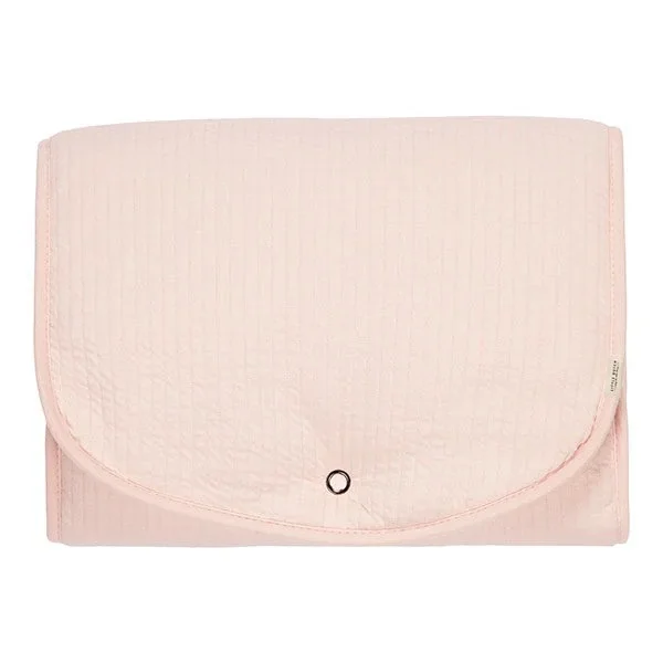 Salteluta portabila pentru schimbat scutece Pure Soft Pink, 1 bucata, Little Dutch