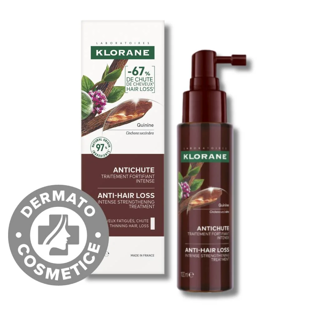Ser cu chinina si floare de colt Bio, 100ml, Klorane