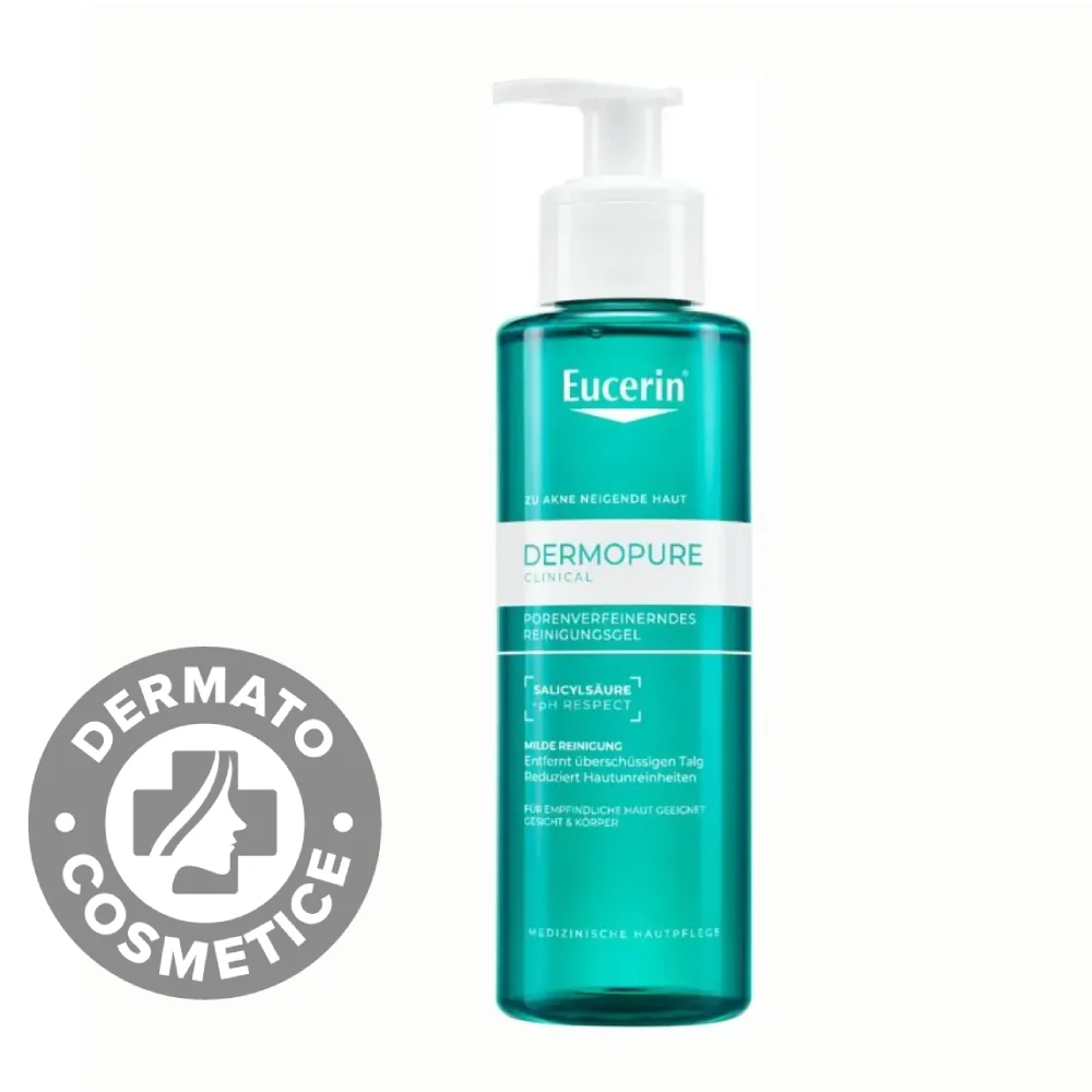 Gel de curatare purifiant DermoPure, 200ml, Eucerin