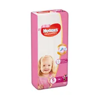 Scutece Ultra Comfort pentru fete Nr.5 12-22kg, 56 bucati, Huggies