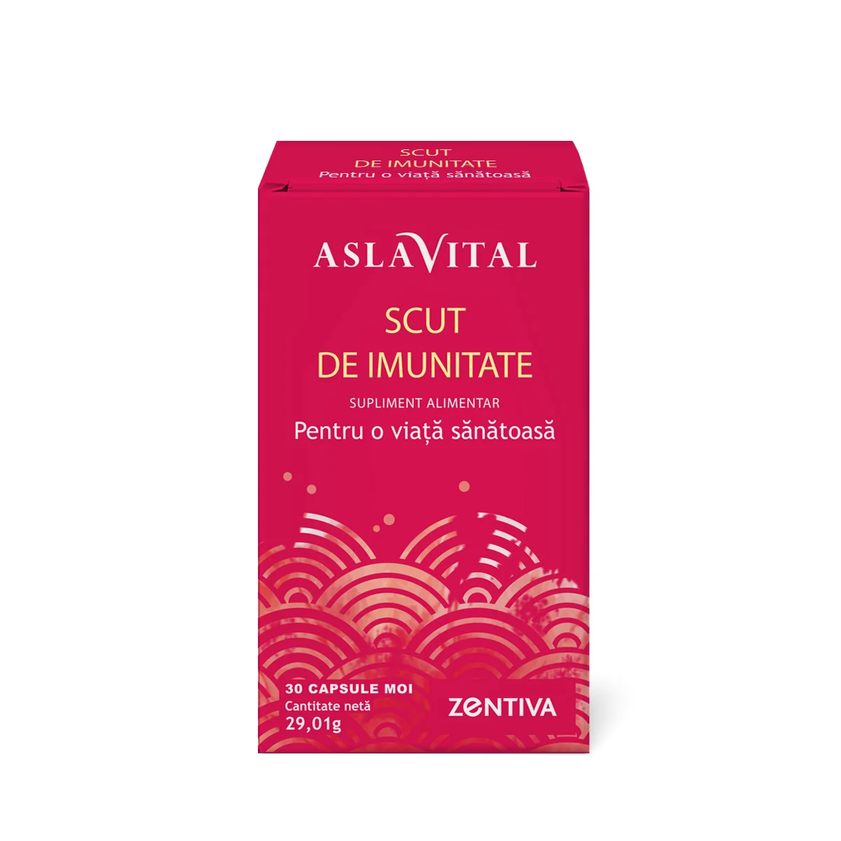 Scut de imunitate pentru o viata sanatoasa, 30 capsule moi, Aslavital