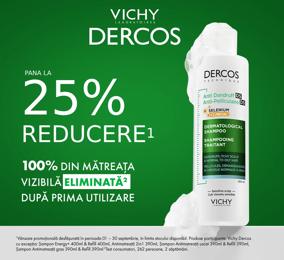 Pana la 25% Dercos