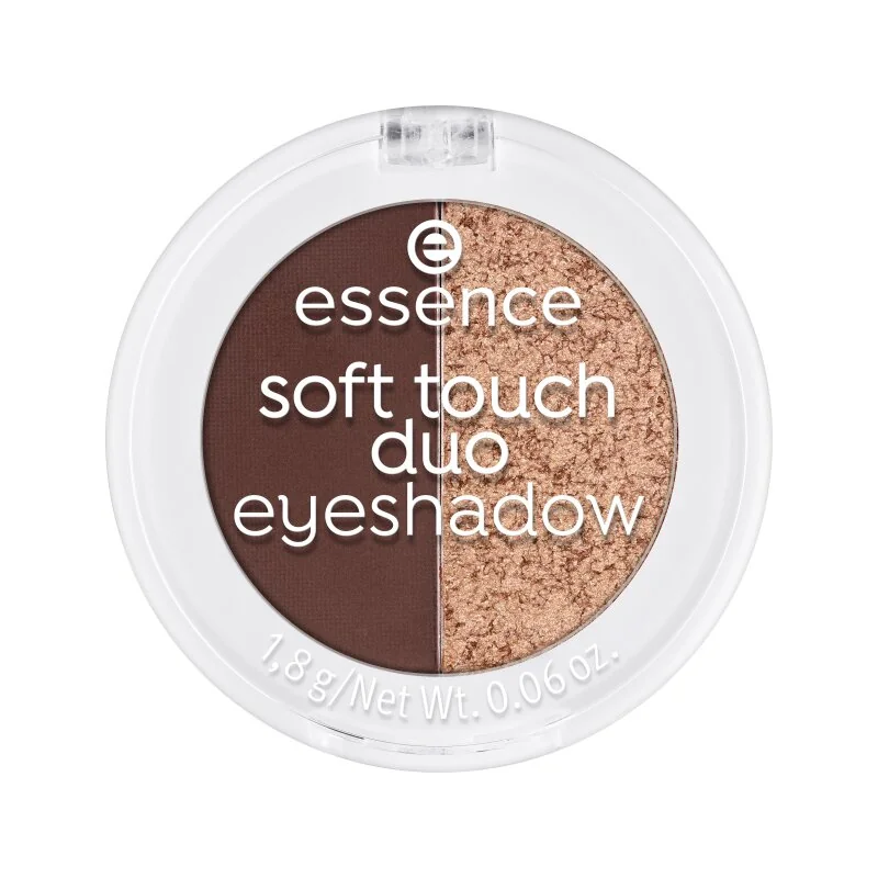 Fard de pleoape Nr. 04 Mocha Muse Soft Touch Duo, 1.8g, Essence