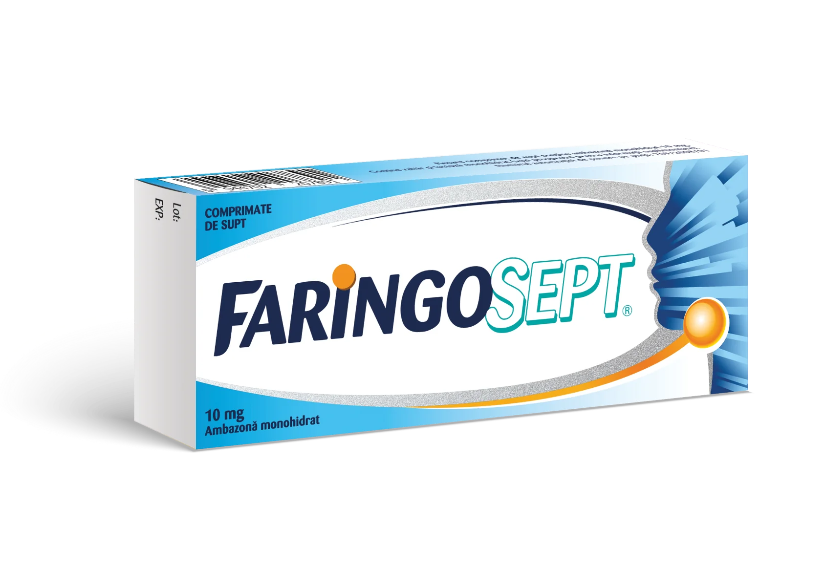 Faringosept 10mg, 10 comprimate, Terapia