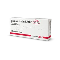 Rosuvastatina 20mg, 30 comprimate, Antibiotice