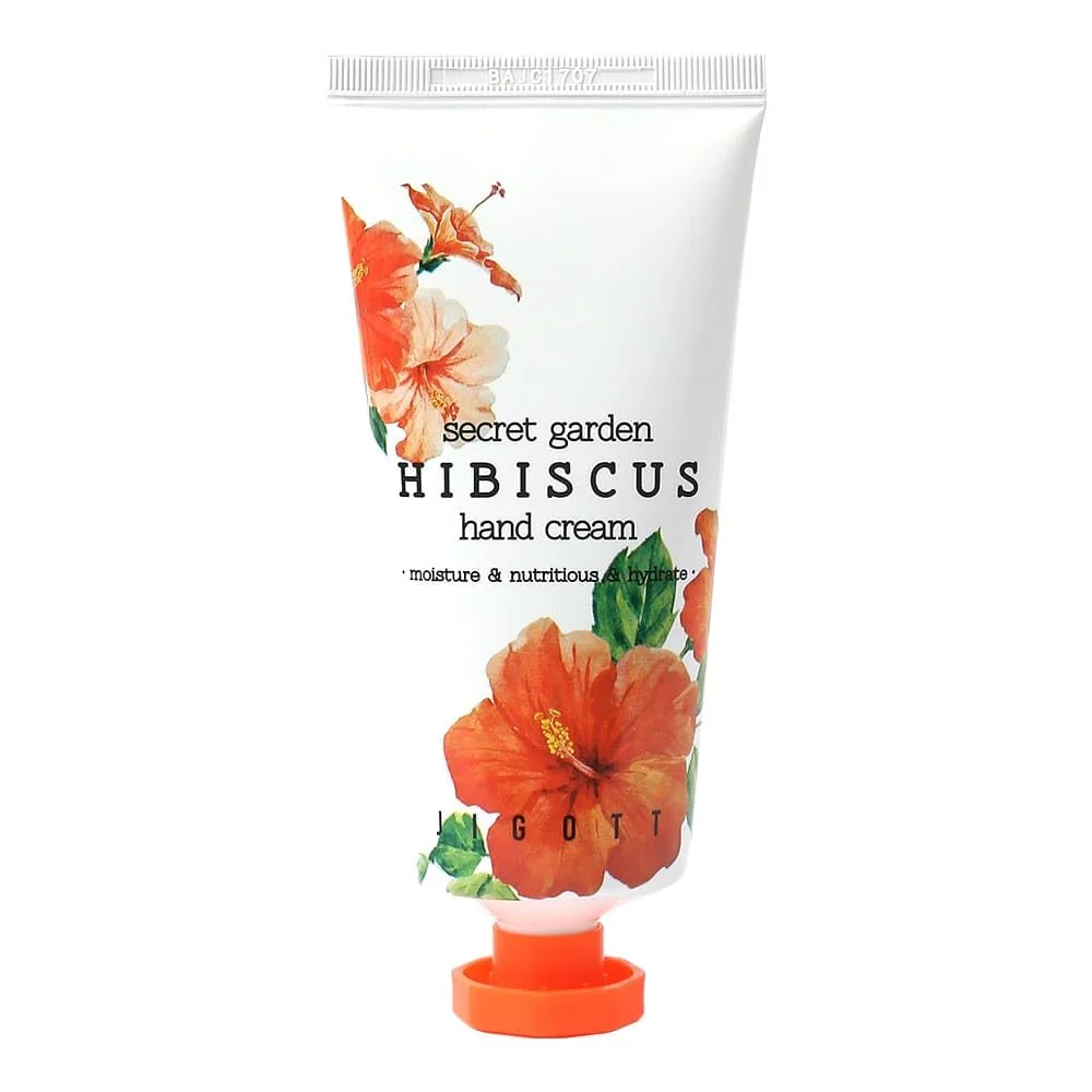 Crema de maini Secret Garden Hibiscus, 100ml, Jigott