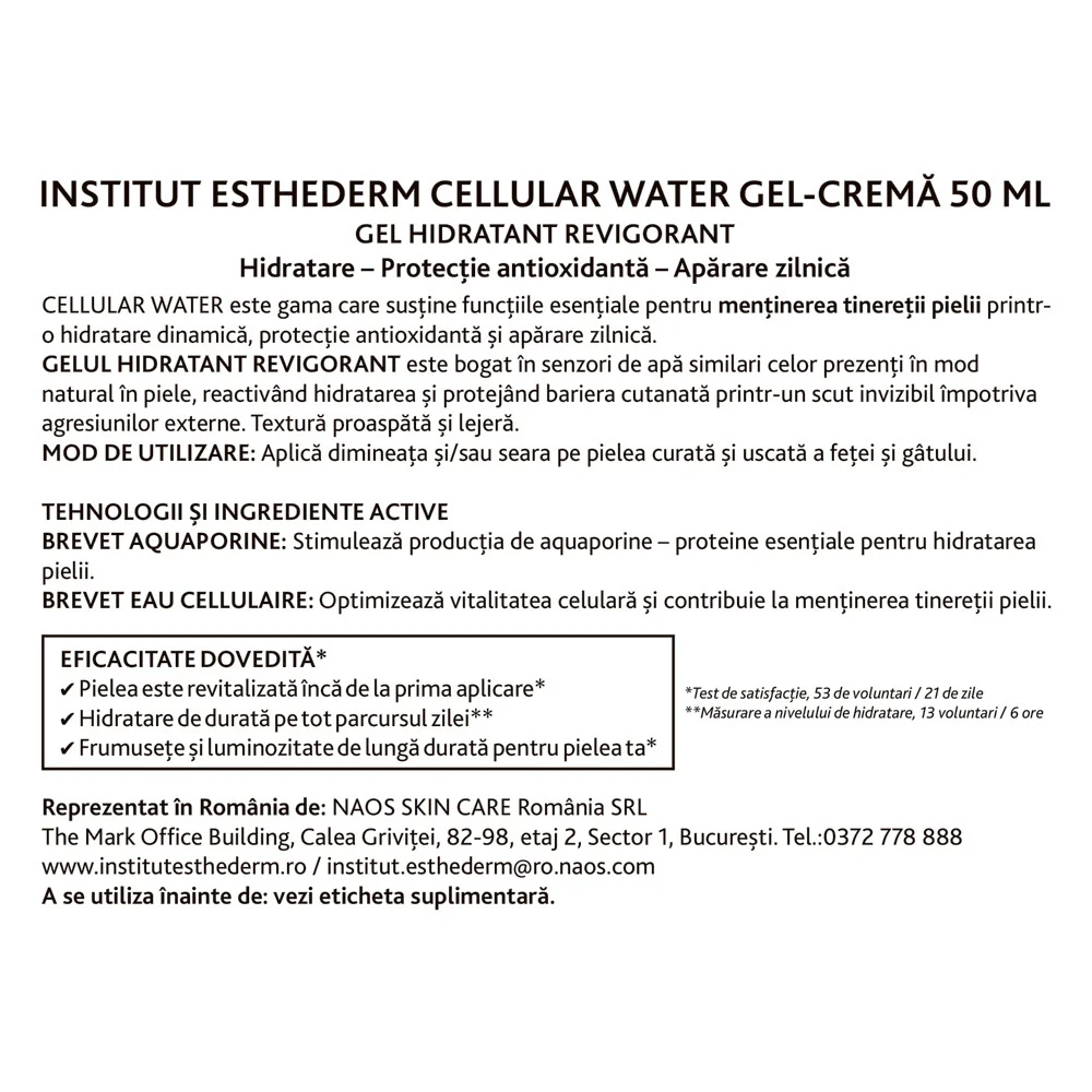 Gel Cellulair, 50ml, Institut Esthederm