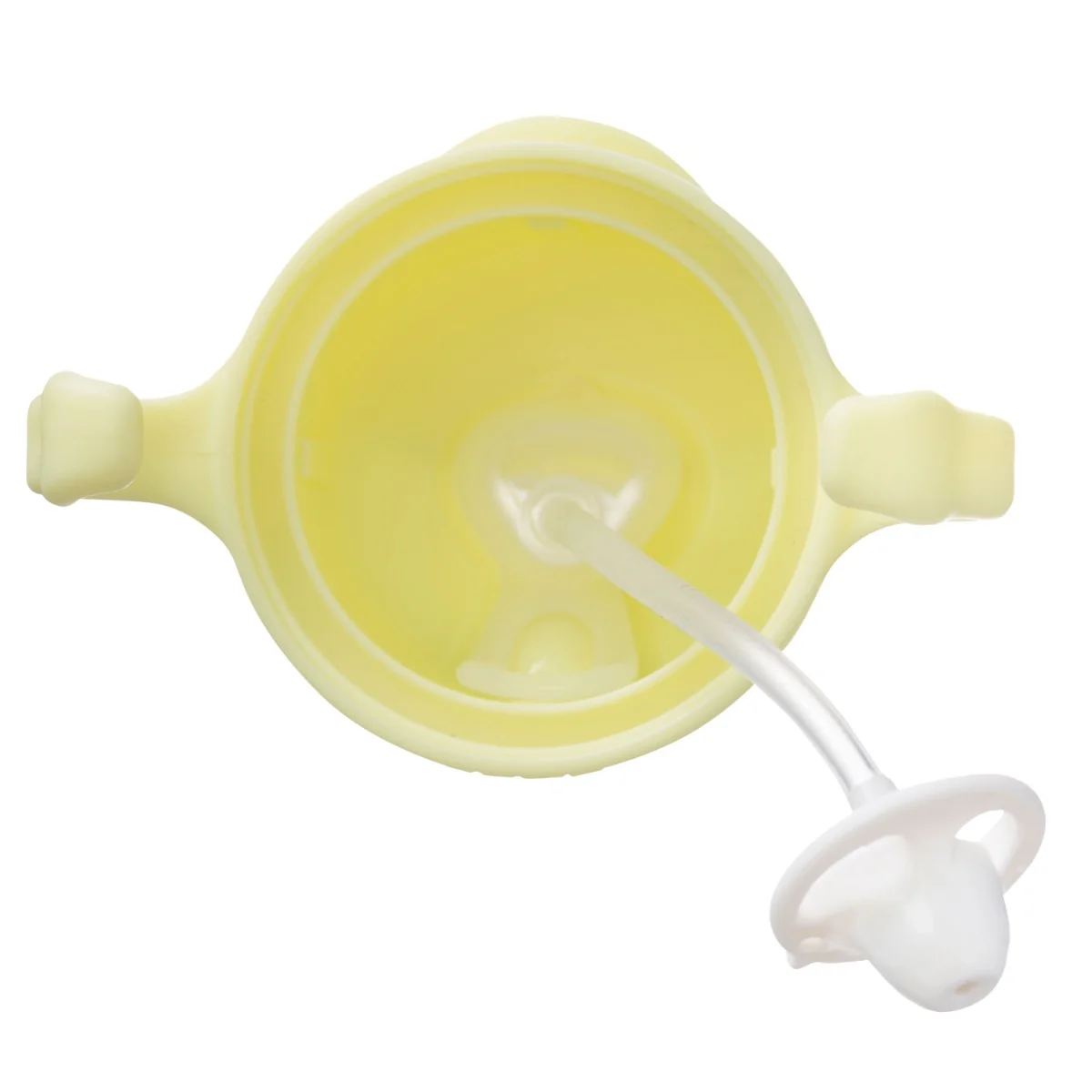 Cana cu pai pentru +6 luni Galben, 240ml, Bbox