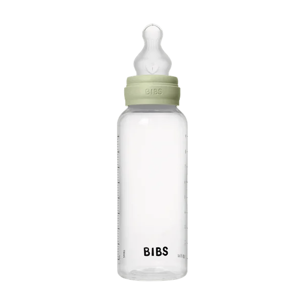 Set complet biberon anticolici din silicon PP fara BPA Sage, 270ml, Bibs
