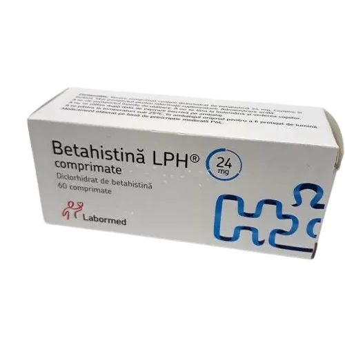 Betahistina LPH 24mg, 60 comprimate, Labormed