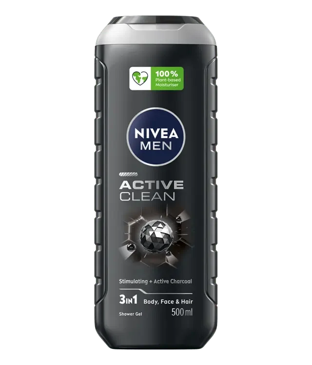 Gel de dus Active Clean, 500ml, Nivea
