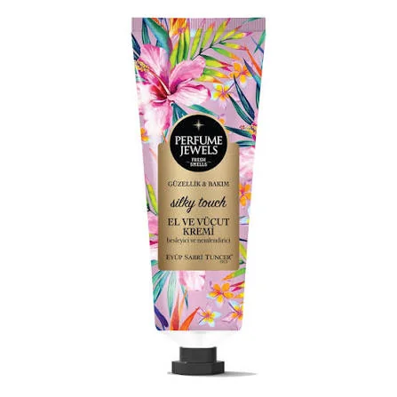 Crema de maini si de corp Silky Touch Perfume Jewels, 50ml, Eyup Sabri Tuncer