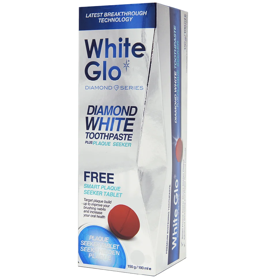 Pasta de dinti cu efect de albire Diamond White, 100ml, White Glo