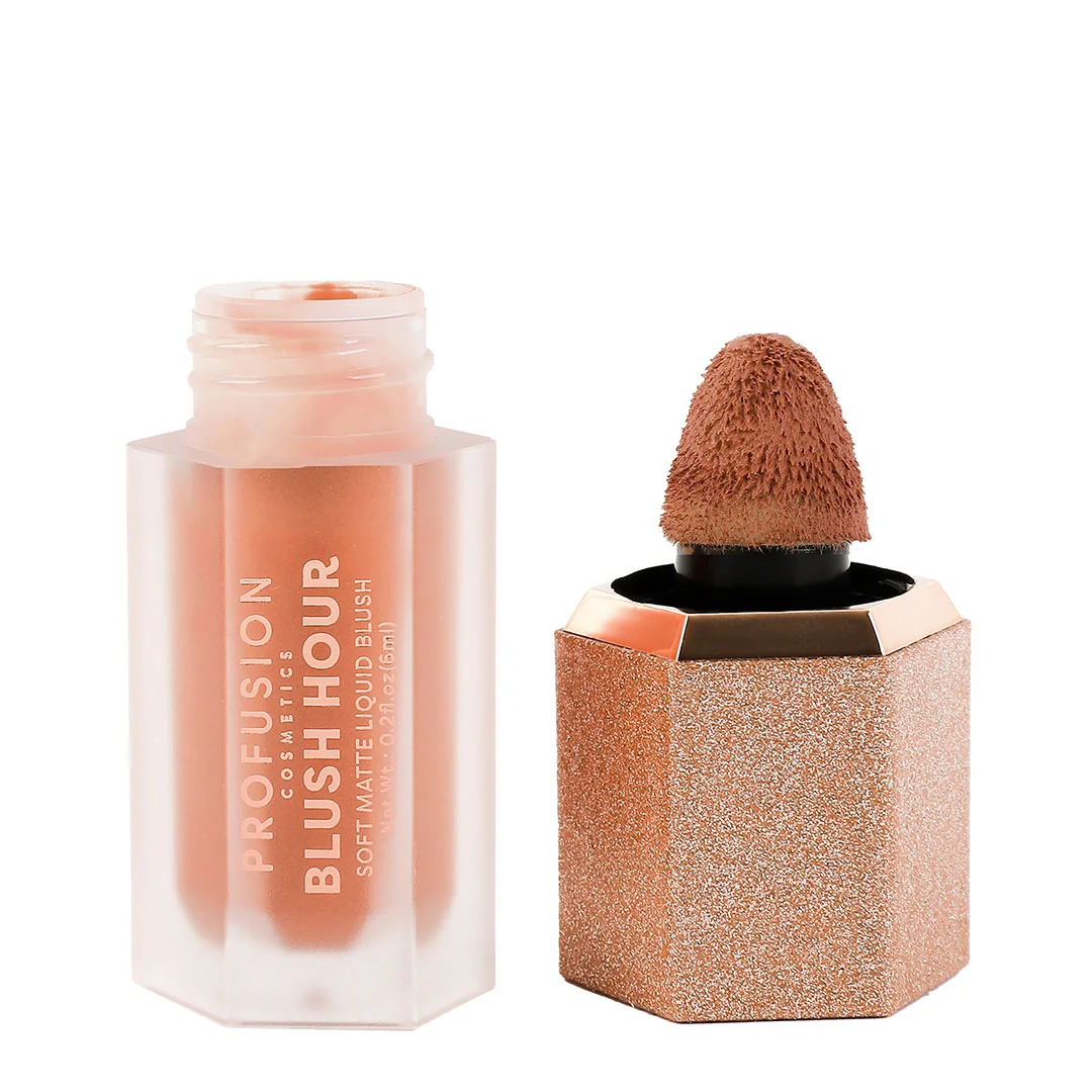 Blush lichid mat delicat Blush Hour Bellini, 6ml, Profusion Cosmetics