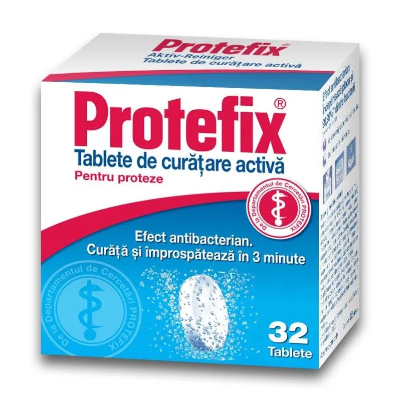 Protefix tablete de curatare activa, 32 bucati, Queisser Pharma