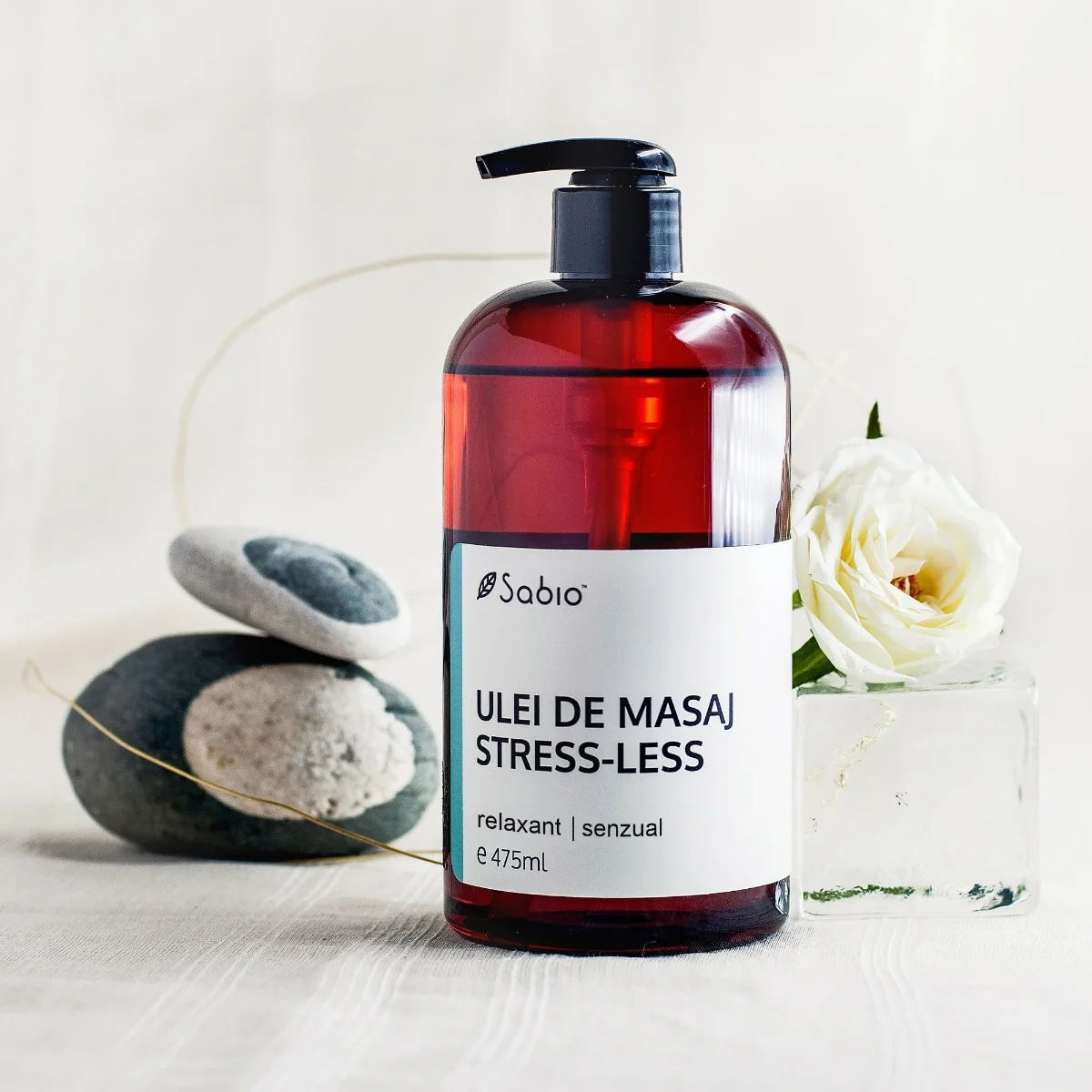 Ulei de masaj stress-less, 475ml, Sabio