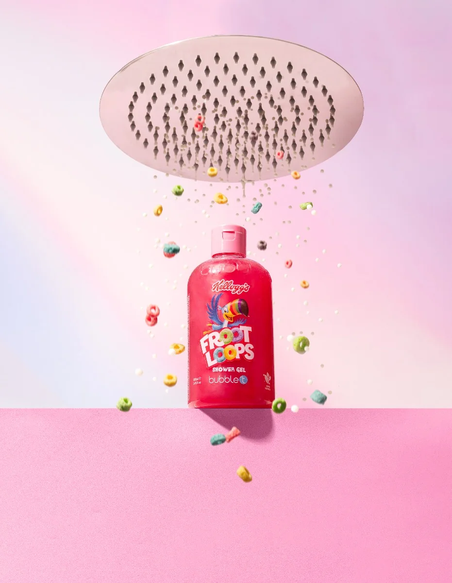 Gel de dus si baie cu aroma de fructe, 500ml, Bubble T