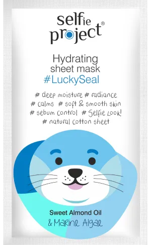 Masca hidratare de fata Lucky Seal, 15ml, Selfie Project