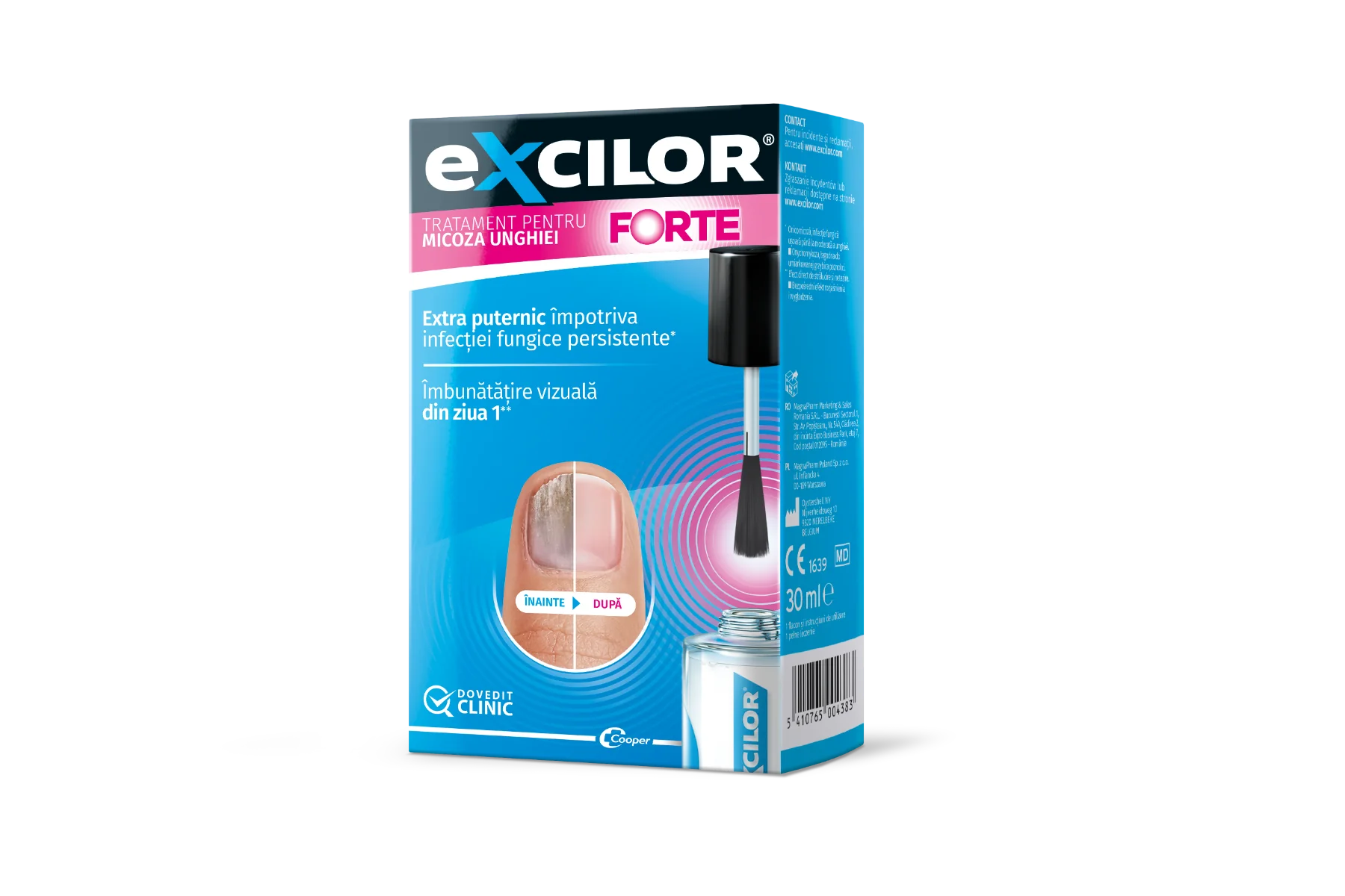 Excilor Forte pentru infectia fungica a unghiei, 30ml, Excilor