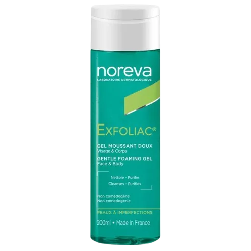 Gel spumant Exfoliac, 200ml, Noreva