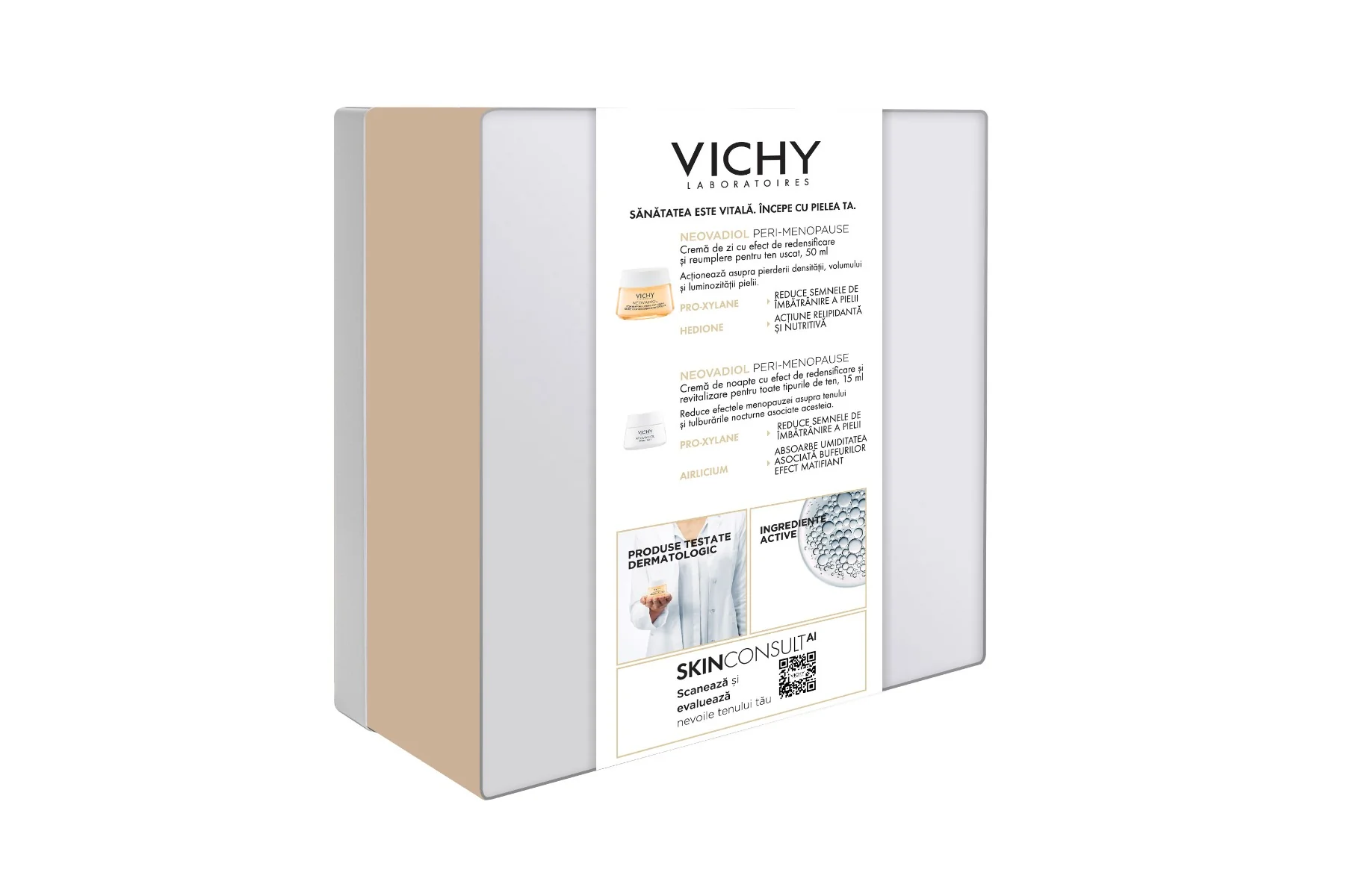 Pachet XMAS21 Neovadiol Peri-Menopause ten normal/mixt, Vichy