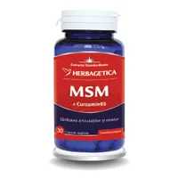 MSM+ Cucumin95, 30 capsule, Herbagetica