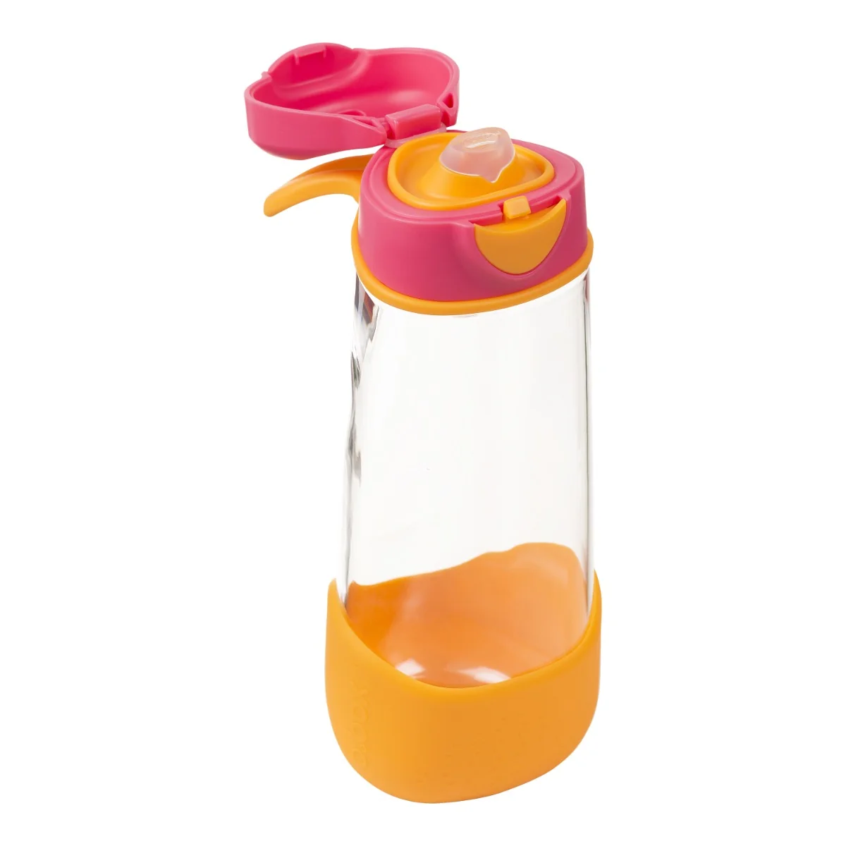 Cana cu cioc de silicon pentru +3 ani Roz, 600ml, Bbox