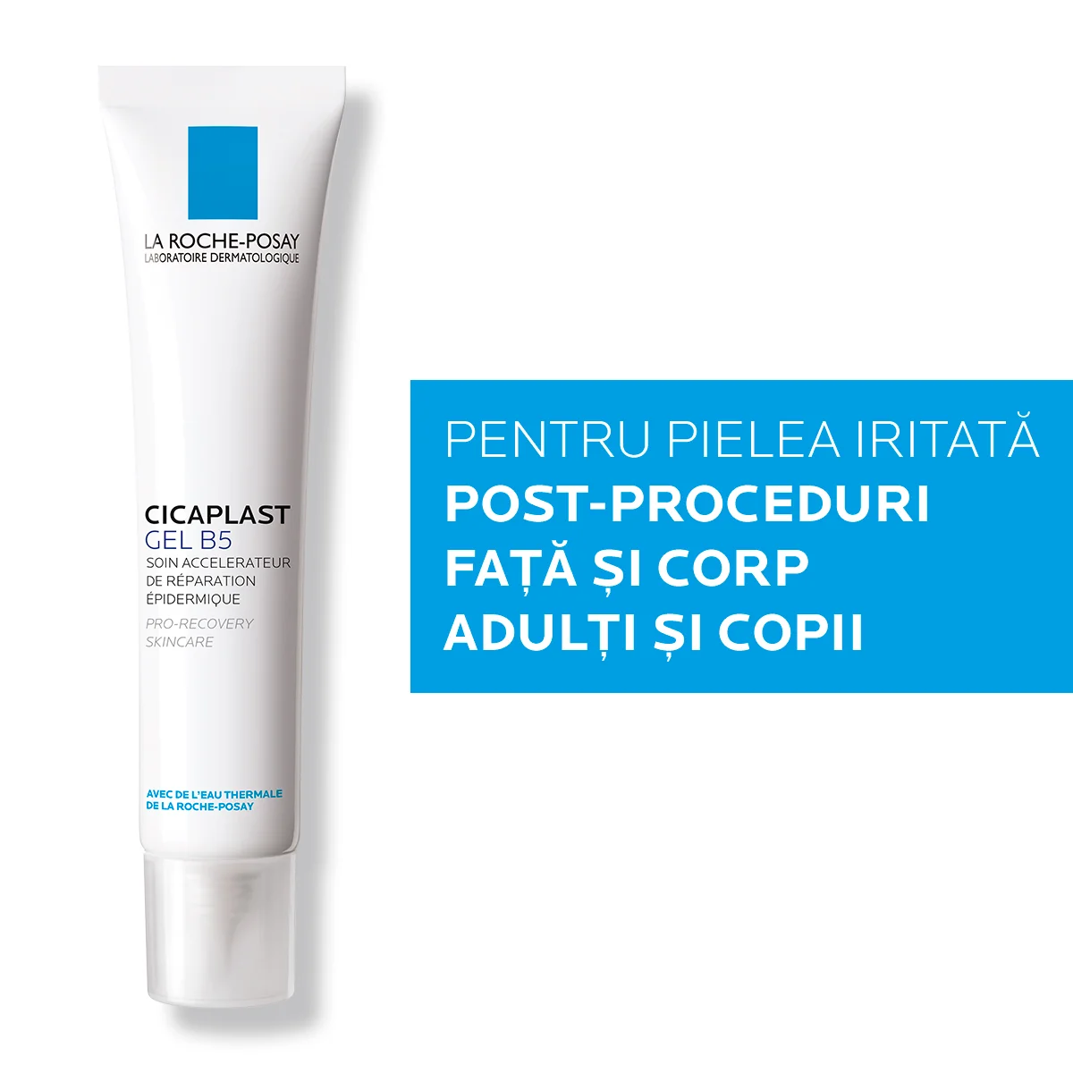 Gel-crema reparator pentru iritatii ale pielii si cicatrici Cicaplast, 40ml, La Roche-Posay