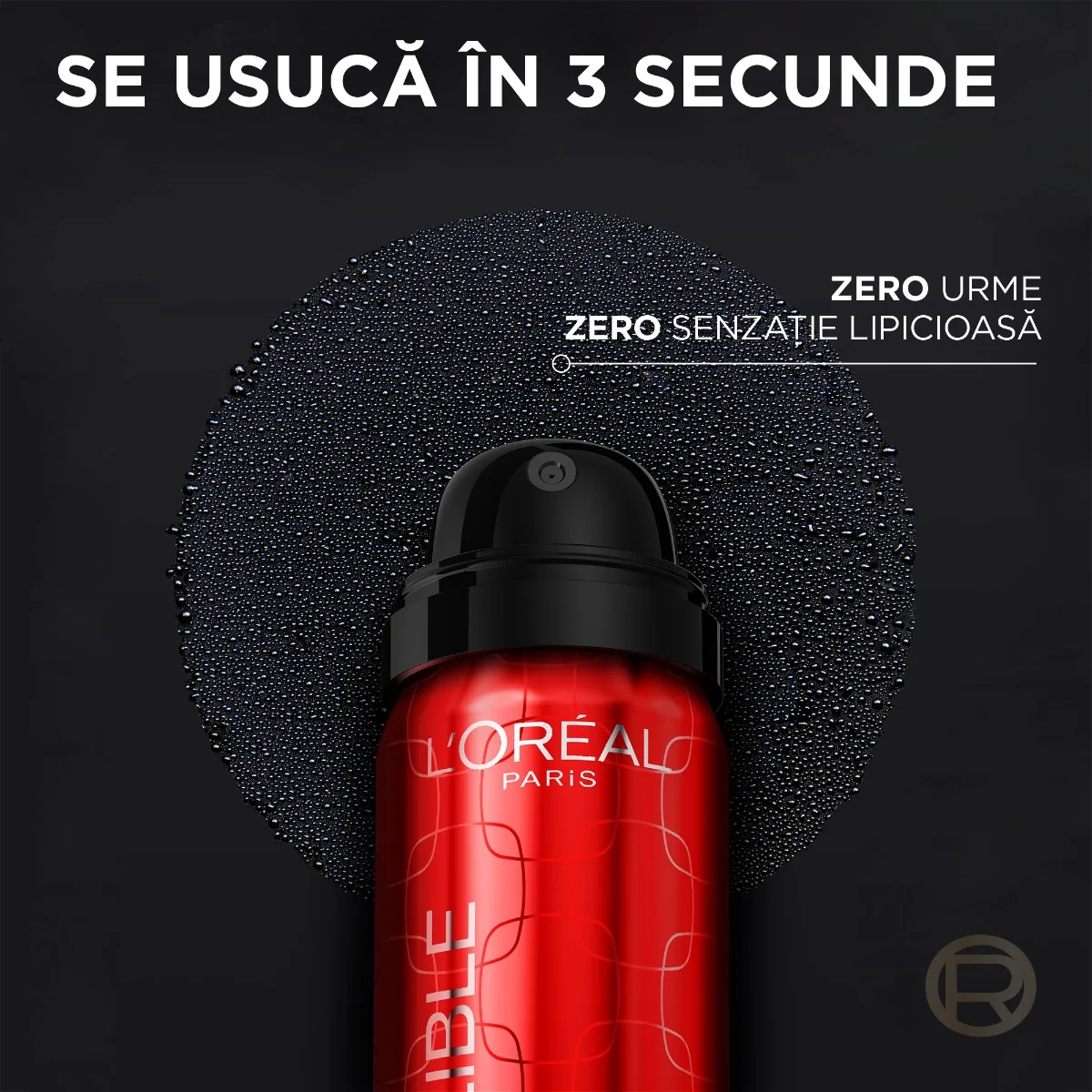 Spray de fixare rezistent la transfer Infaillible 3 Second Setting Mist, 75ml, L'Oreal Paris