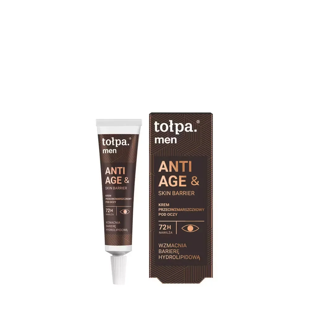 Crema anti-rid pentru conturul ochilor Men Anti Age & Skin Barrier, 10ml, Tolpa