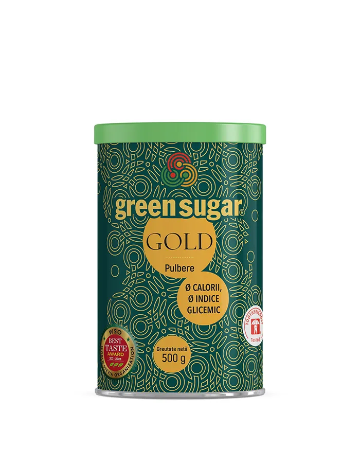 Green Sugar Gold pulbere, 500g, Laboratoarele Remedia